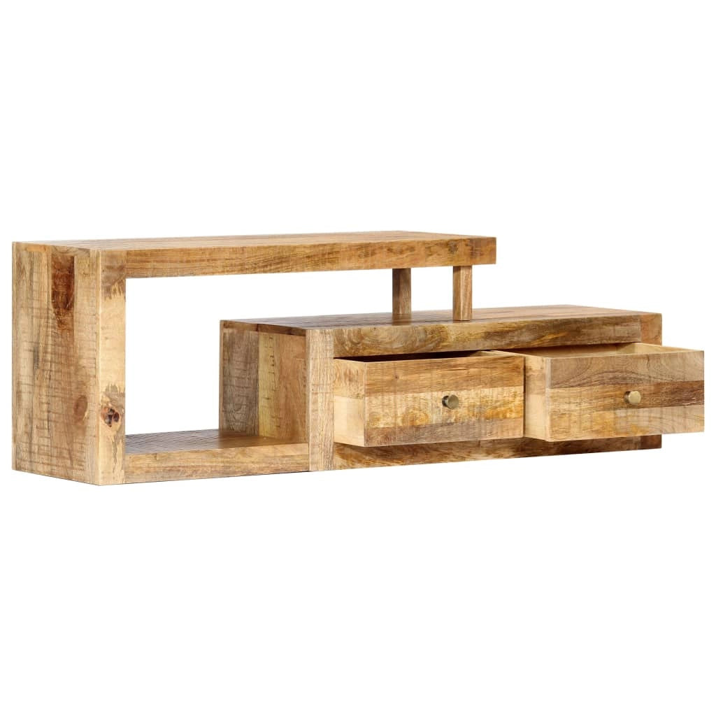 Pratico mobile porta TV/credenza di design 120 cm legno massello di mango 2502274