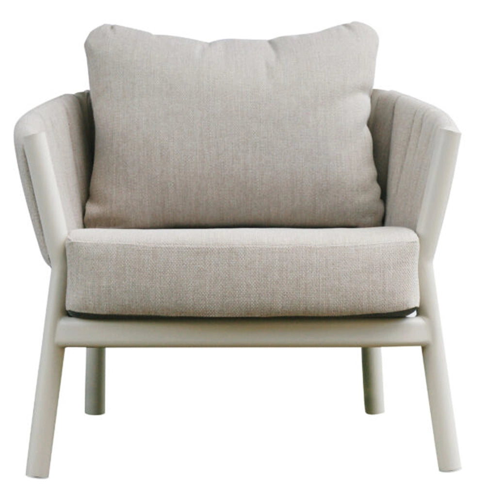 Salotto Port Grimaud in alluminio Greenwood bianco grigio