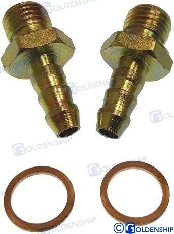 PORTAGOMMA 10 MM IN KIT - OTTONE – RECMAR