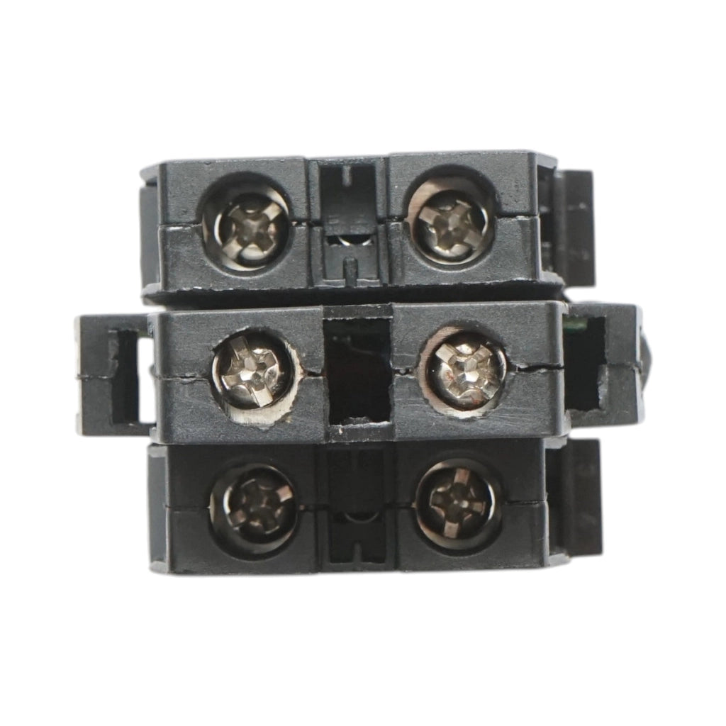 Selettore luminoso 220V AC LED verde a 3 posizioni 2NO, 10A/600V AC, 1A/250V DC LA42 Breckner Germany