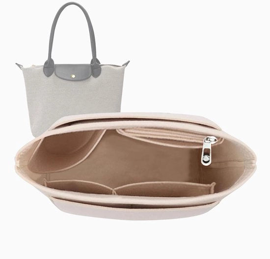 Organizzatore per Portafoglio in Pelle Beige, Modello Y012-M