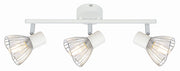 Plafoniera Candellux Fly 93-61973 bianca cromo 3xE14