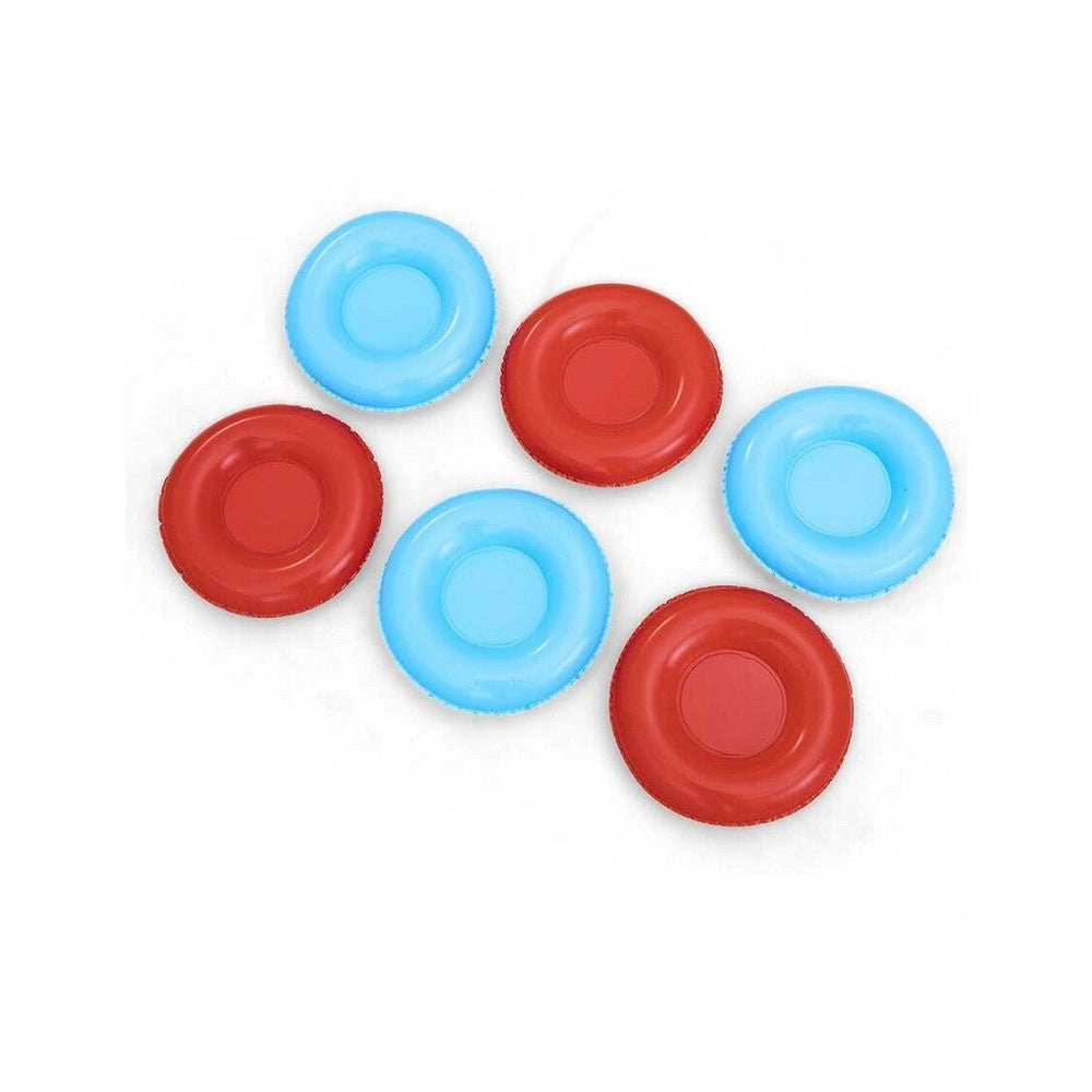 Trade Shop - Gioco Galleggiante Gonfiabile Rotondo Disc Champion Frisbee ø140cm Piscina 52566 -
