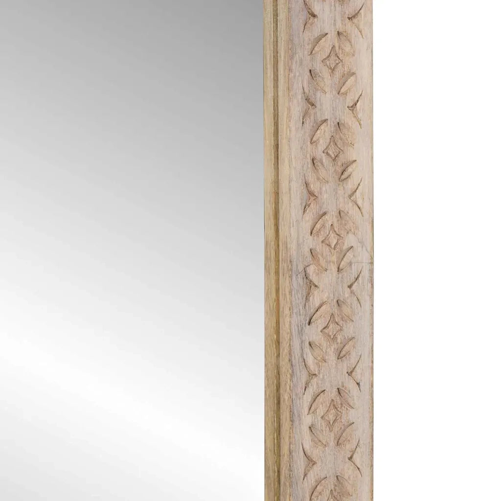 Specchio da bagno Rettangolare Bianco 50 x 2,5 x 70 cm 4018147