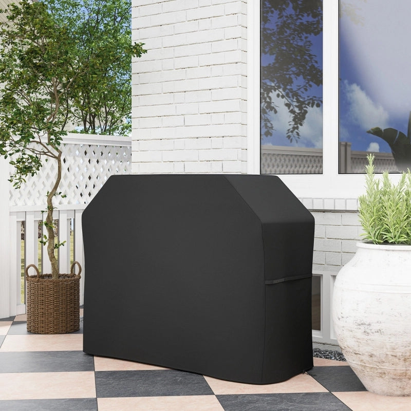 Copertura per Griglia 147x61x120 cm, Nera, Resistente alle Intemperie