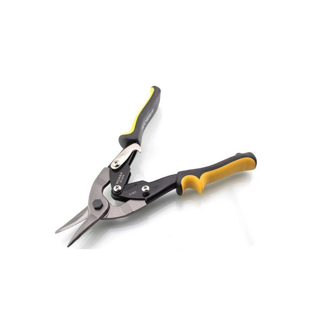 Trade Shop - Forbici Stagno Cesoia Per Lamiera A Taglio Dritto 40mm Forbice Professionale -