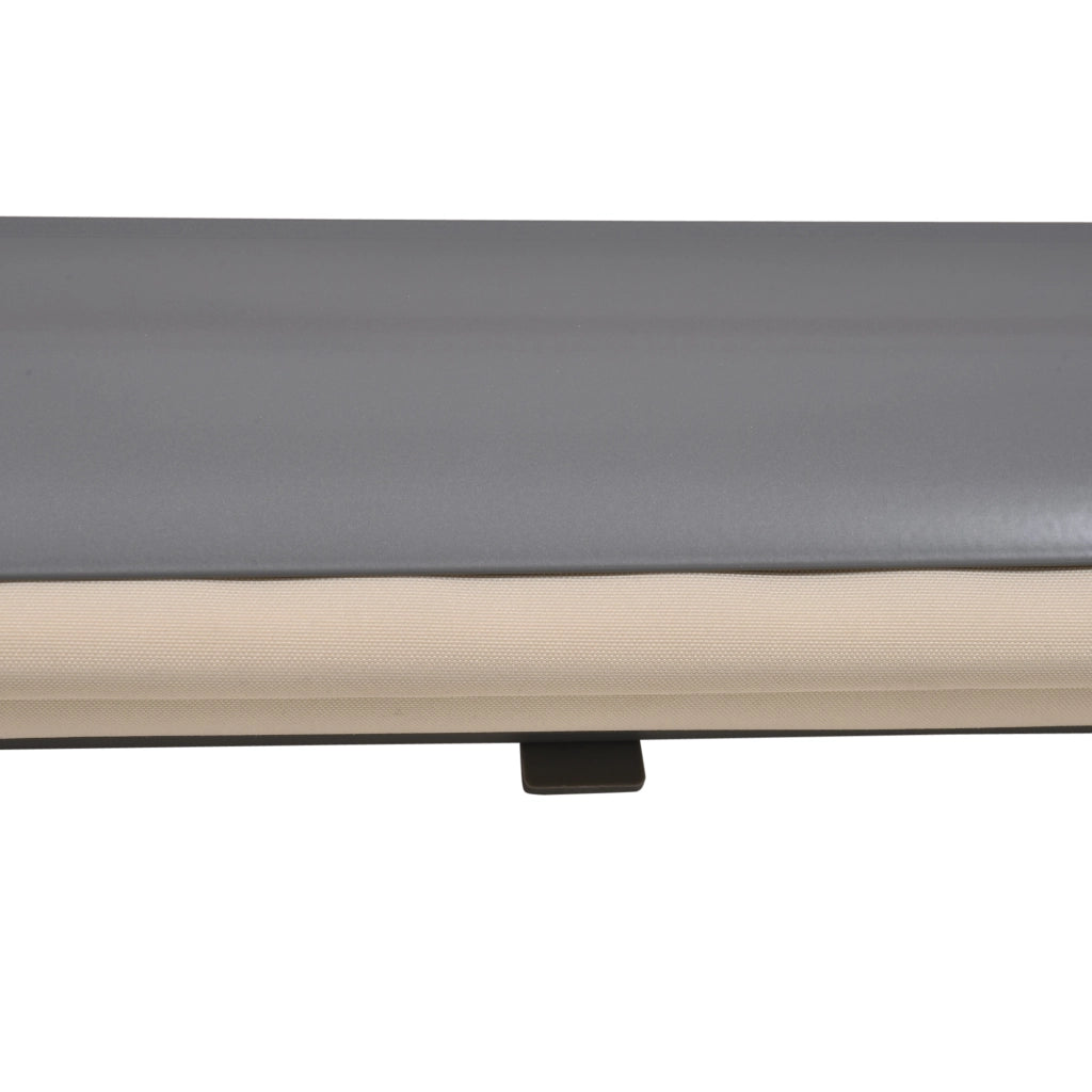 Telo da Esterno Avvolgibile 2.5x1.6m ¨C zephmum ¨C Alluminio, Poliestere, Crema