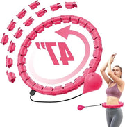 Fitness Hoelahoep con 24 nodi per adulti e principianti