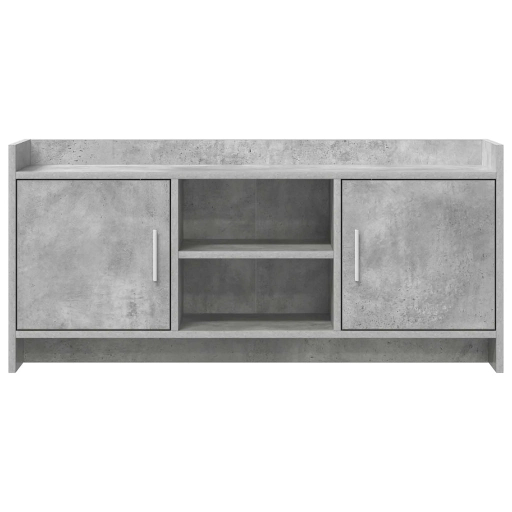 Mobile TV 102 x 33 x 47 cm Grigio Cemento Legno ingegnerizzato 8011166
