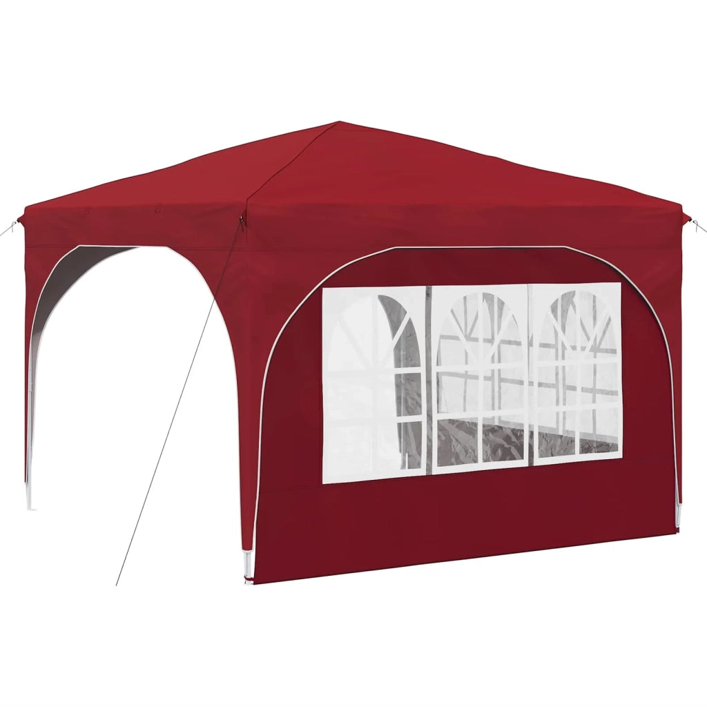 Tenda per feste a pop-up 290 x 290 x 245 cm Borgogna 42019862