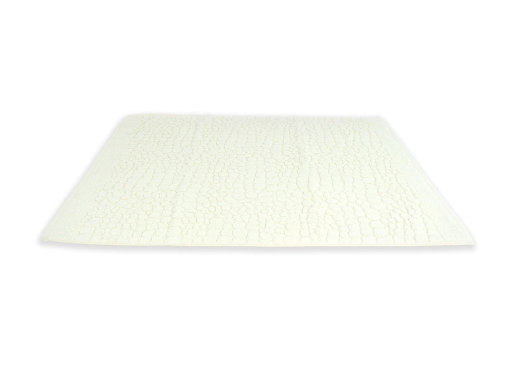 Tappeto Da Bagno Modello Animalier - 60x90 cm - Panna