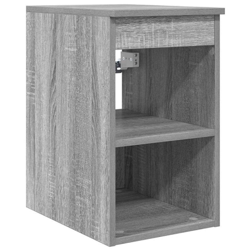Set di mobili per il bagno 3 pz Sonoma grigio 3405904