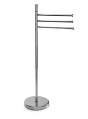 MAURY'S PIANTANA CROMO PORTASCIUGAMANI CON STRUTTURA IN ACCIAIO 20X83 CM USATO COME NUOVO