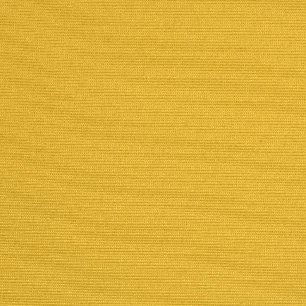 Ombrellone a Parete con LED Giallo 290 cm