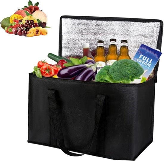 Borsa picnic isolante ripiegabile per viaggi all'aperto - 1 pezzo - 51 x 25,5 x 33 cm