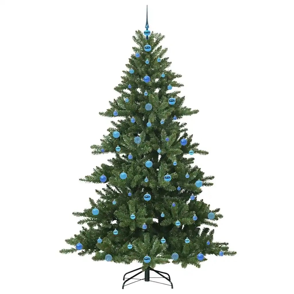 Albero di Natale Artificiale con Rami Pieghevoli Verde 210 cm 3397686