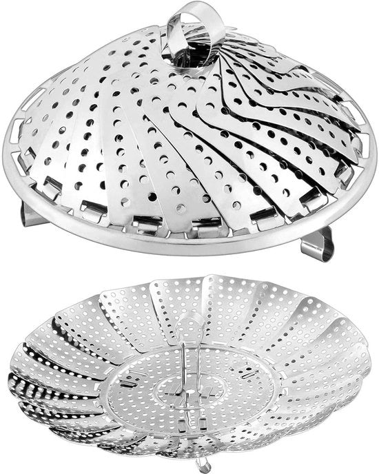 Stomera Opvougbile per Cucina in Acciaio Inossidabile, Stomera per Diversi Tipi di Piani Cottura.