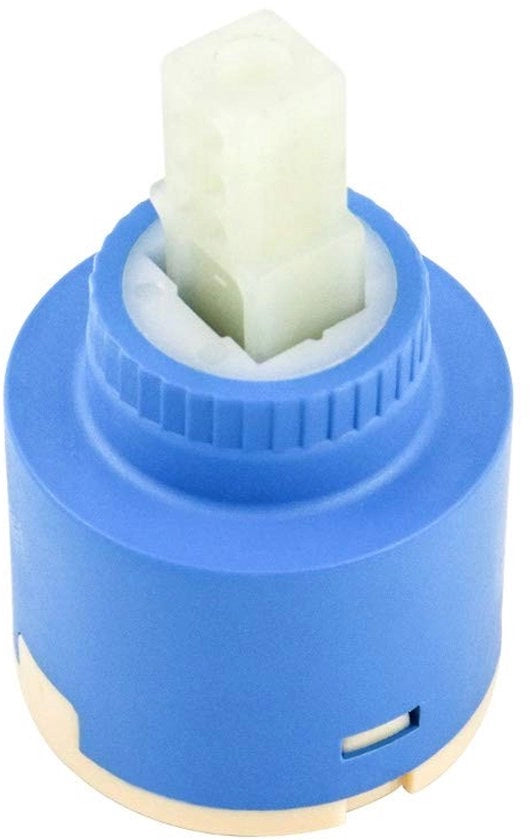 Dispositivo a vite a ceramica per rubinetto 35 mm - Sostanzialmente resistente allo scorrimento e al calore - Regolatore di temperatura a vite - Adatto per rubinetto cucina - Cassetta rinforzata - Installazione facile - Pezzo di rubinetto