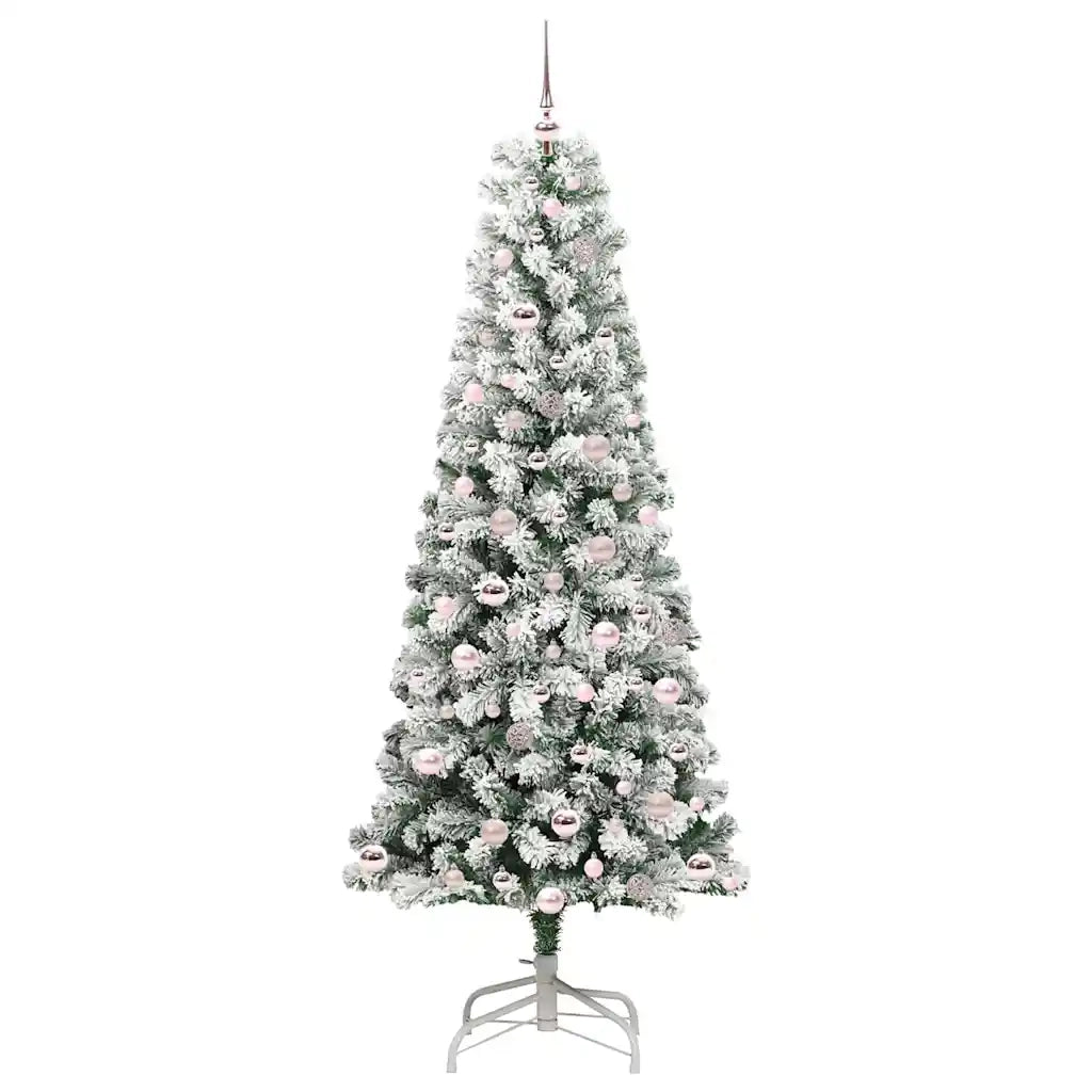 Albero di Natale Artificiale con Rami Pieghevoli 210 cm 3395606