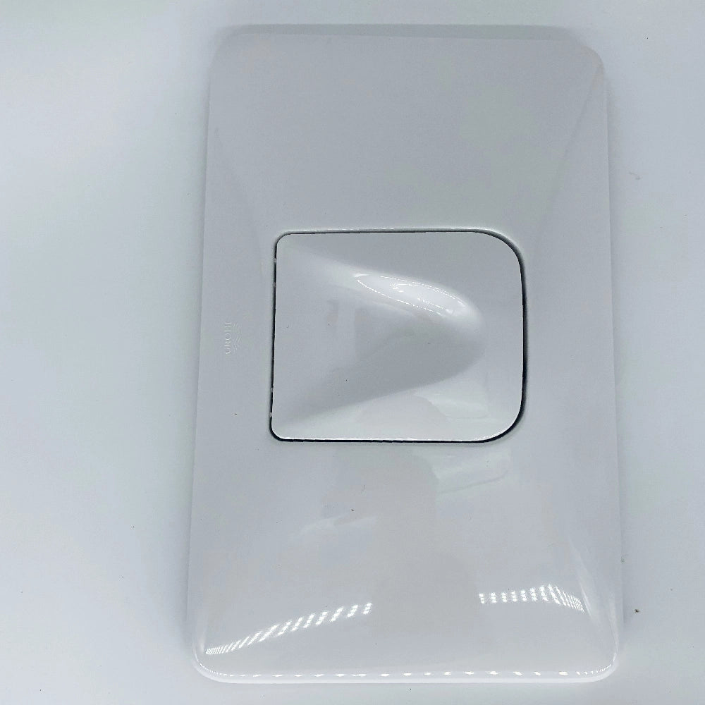 Placca grohe colani cassetta incasso bianca wc pulsantiera