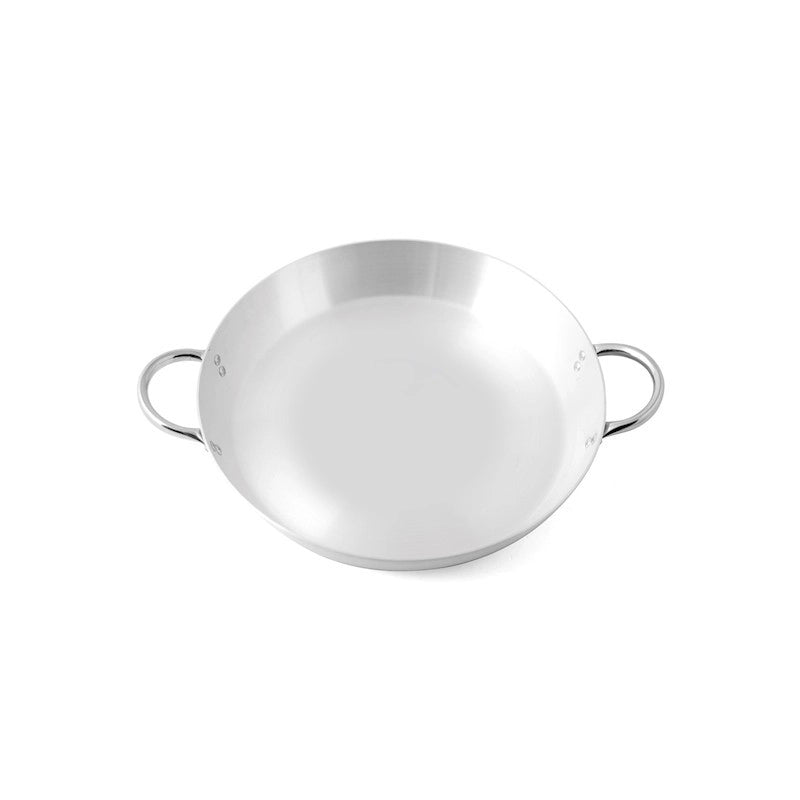 Tegame Albergo Omnia Ø 28 cm in alluminio con 2 manici in acciaio inox
