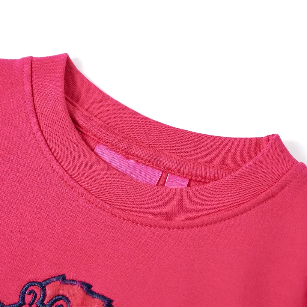 Felpa per Bambini Fucsia 128 13537