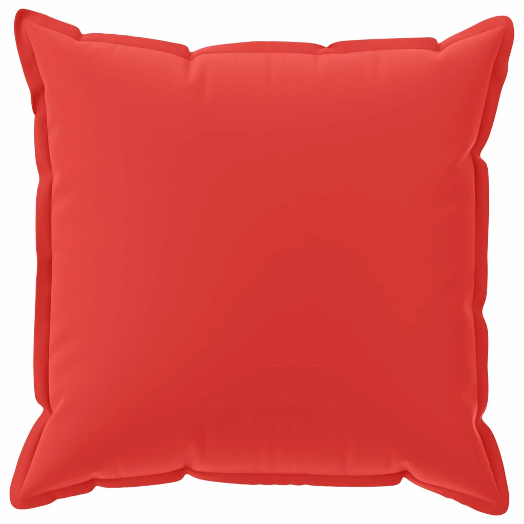 Federa 6 pcs HOUTEN Rosso 70 x 70 cm Poliestere 921430