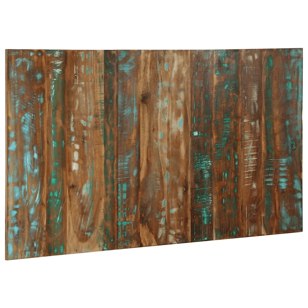Testiera Multicolore 140 cm in Legno Massello Recupero