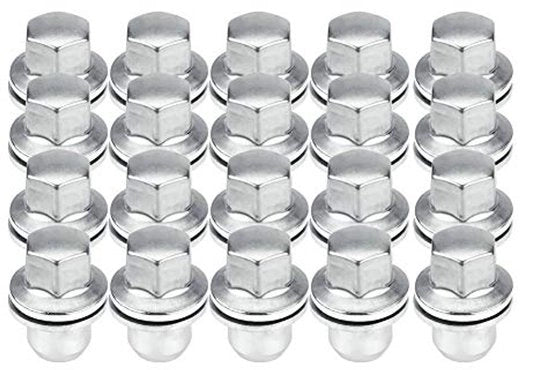 Viti a Ruota per Auto - 20 Pezzi - Alta Resistenza in Acciaio Inossidabile Viti di Sostituzione per Land Rover Discovery 3 4 5 Sport 

LR068126