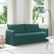Divano Verde Scuro 196 x 82 x 85 cm Tessuto