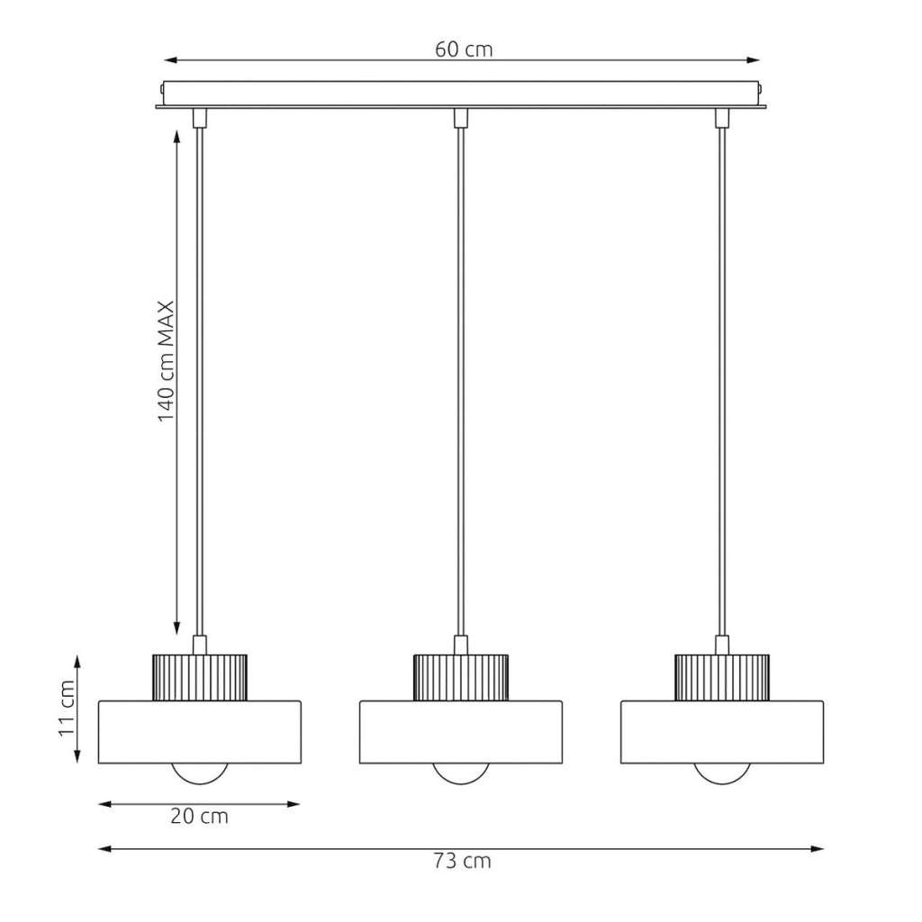 Lampada a sospensione KIVI in acciaio bianco opaco e legno