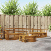 Set di divani da esterno 5 pcs Naturale