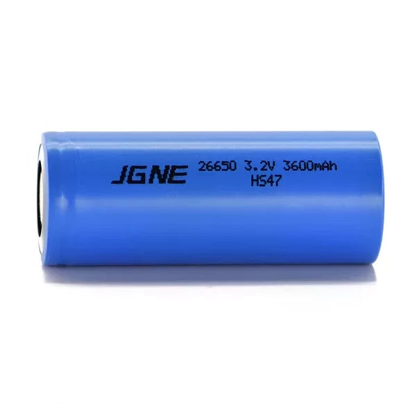Batteria ricaricabile speciale JGNE 26650 LiFePo4 3,2V 3600 mAh 10.2A MH48108