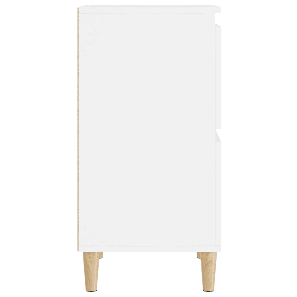 Credenza | Madia | Buffet da pranzo | Armadio da pranzo Bianca 60x35x70 cm in Legno Multistrato