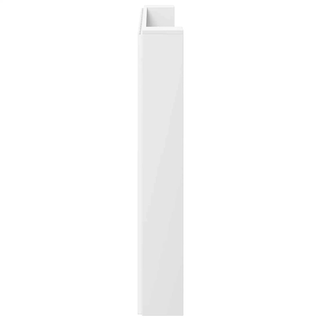 Testiera | Testata Bianco 200 x 16,5 x 103,5 cm Legno multistrato