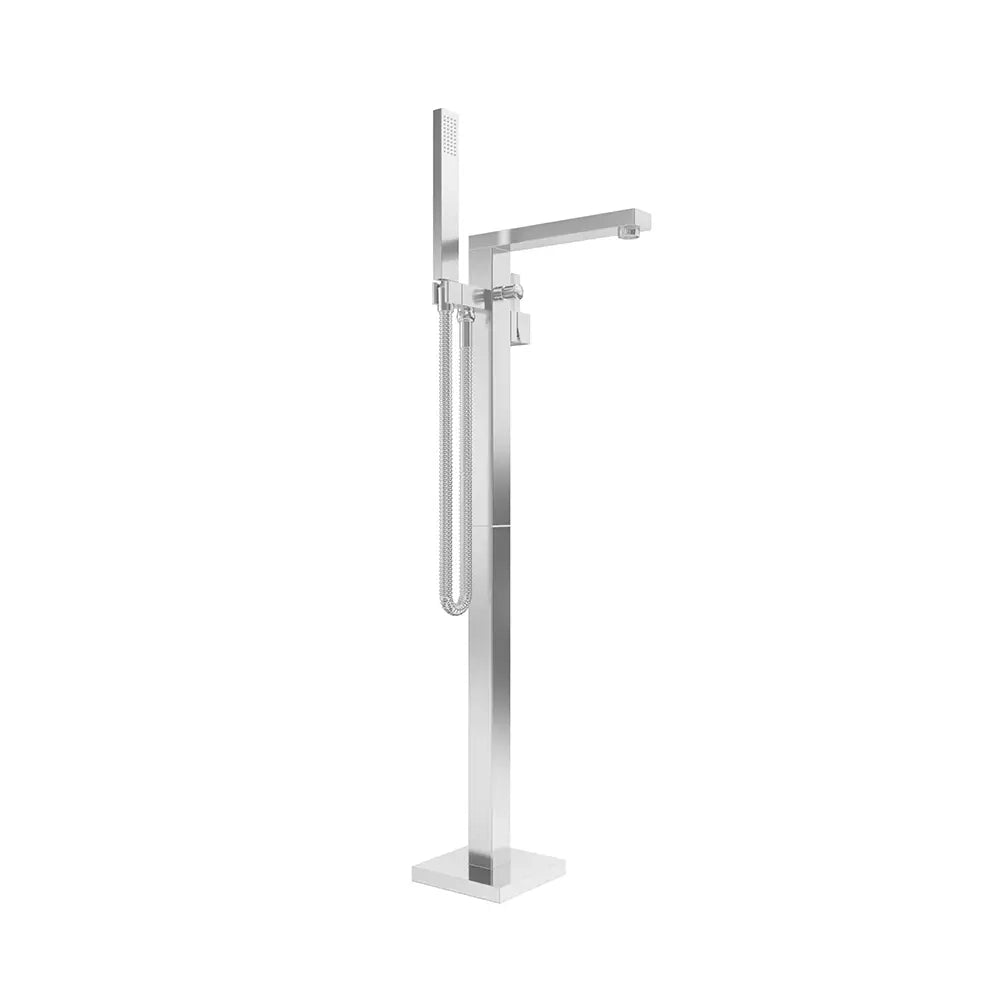 Rubinetteria squadrata per vasca freestanding finitura cromata | Grace