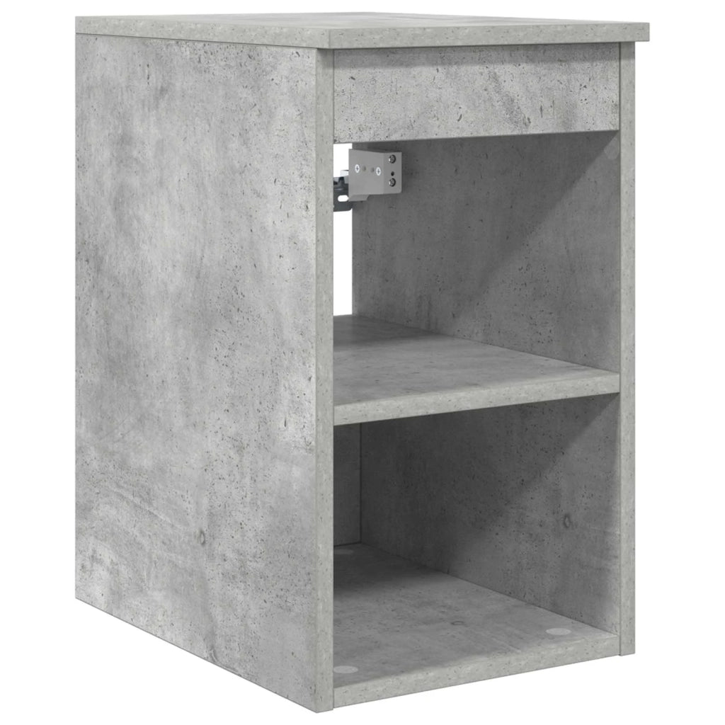 Set di mobili per il bagno 3 pz Grigio Cemento 3405926