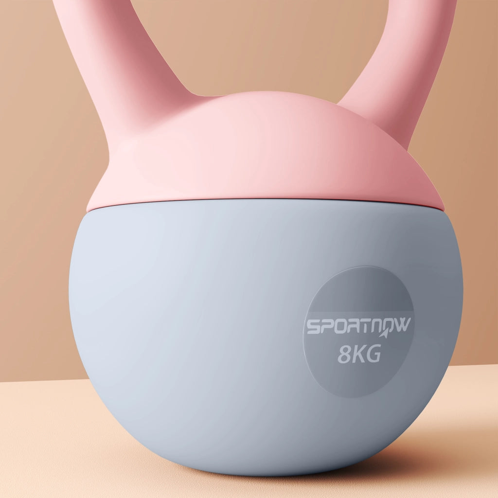 Kettlebell 8 kg ¨C zephmum ¨C rosa 19x19x28 cm