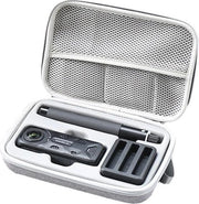 Case portatile in EVA per fotocamera panoramica - Scocca rigida grigia con tasca portatile
