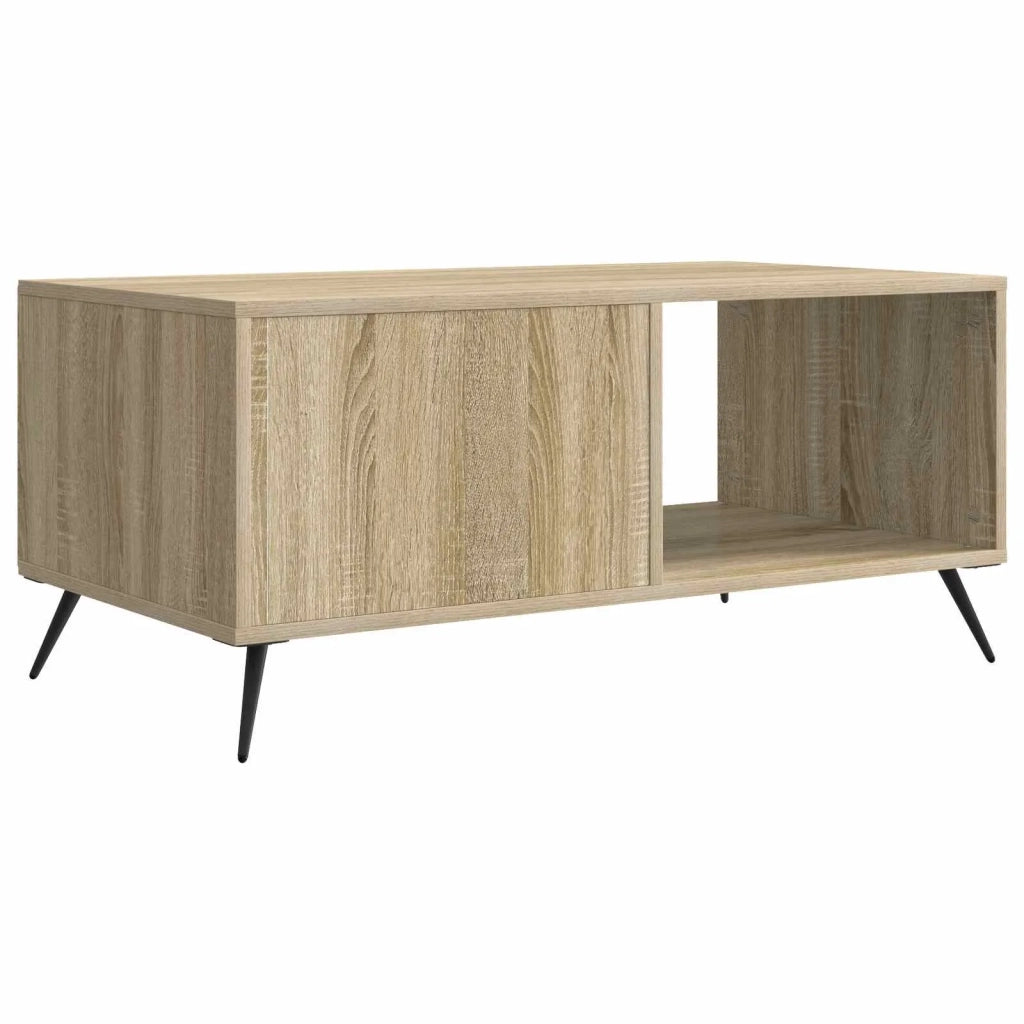 Tavolino da salotto Rovere Sonoma 90 x 50 x 40 cm 895647