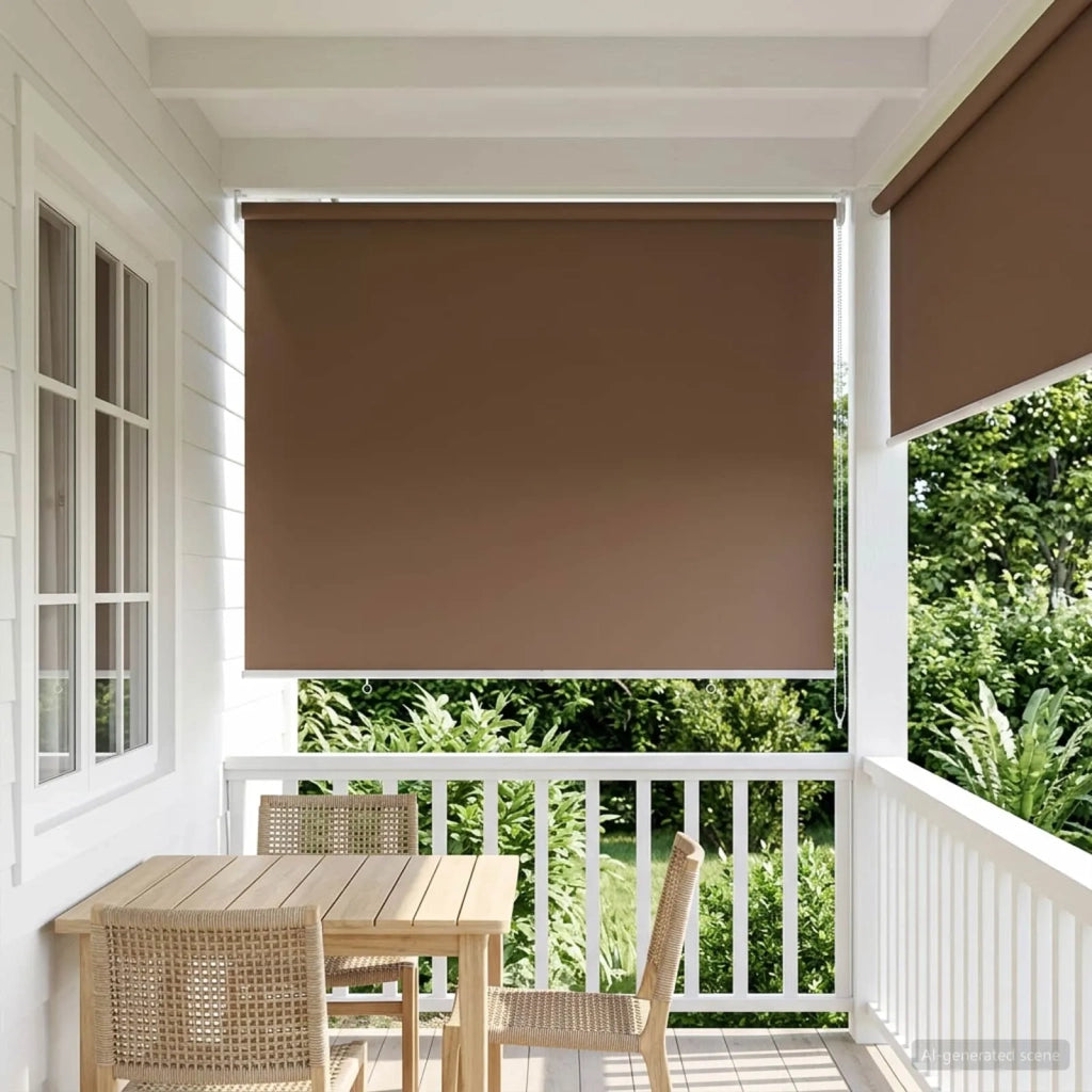 Voletta a rullo con protezione UV Tortora 100 x 230 cm