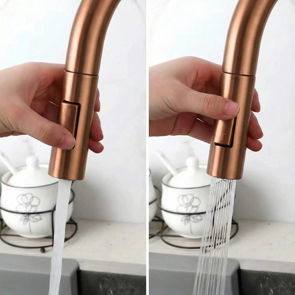 Rubinetto Da Cucina Rea Eco Fresh Brush Copper