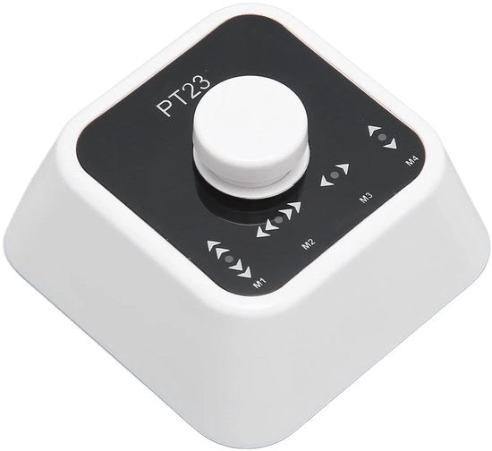 Pedale di Pulsante Bluetooth per Tablet e Smartphone - Caricabile e Compattibile - Adatto per Tablet e Smartphone - Bianco