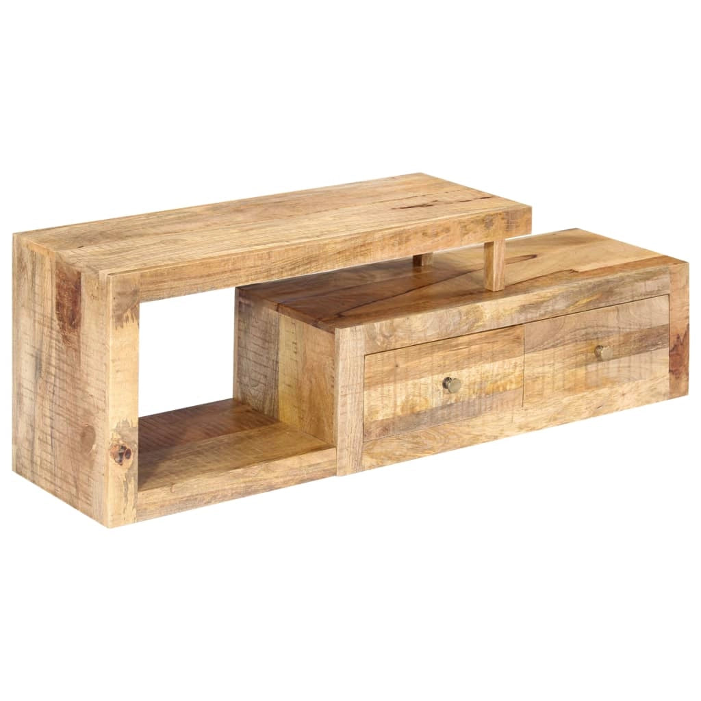 Pratico mobile porta TV/credenza di design 120 cm legno massello di mango 2502274