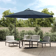 Ombrellone a Sbalzo da Giardino-Ombrello da giardino 3,5 m Blu