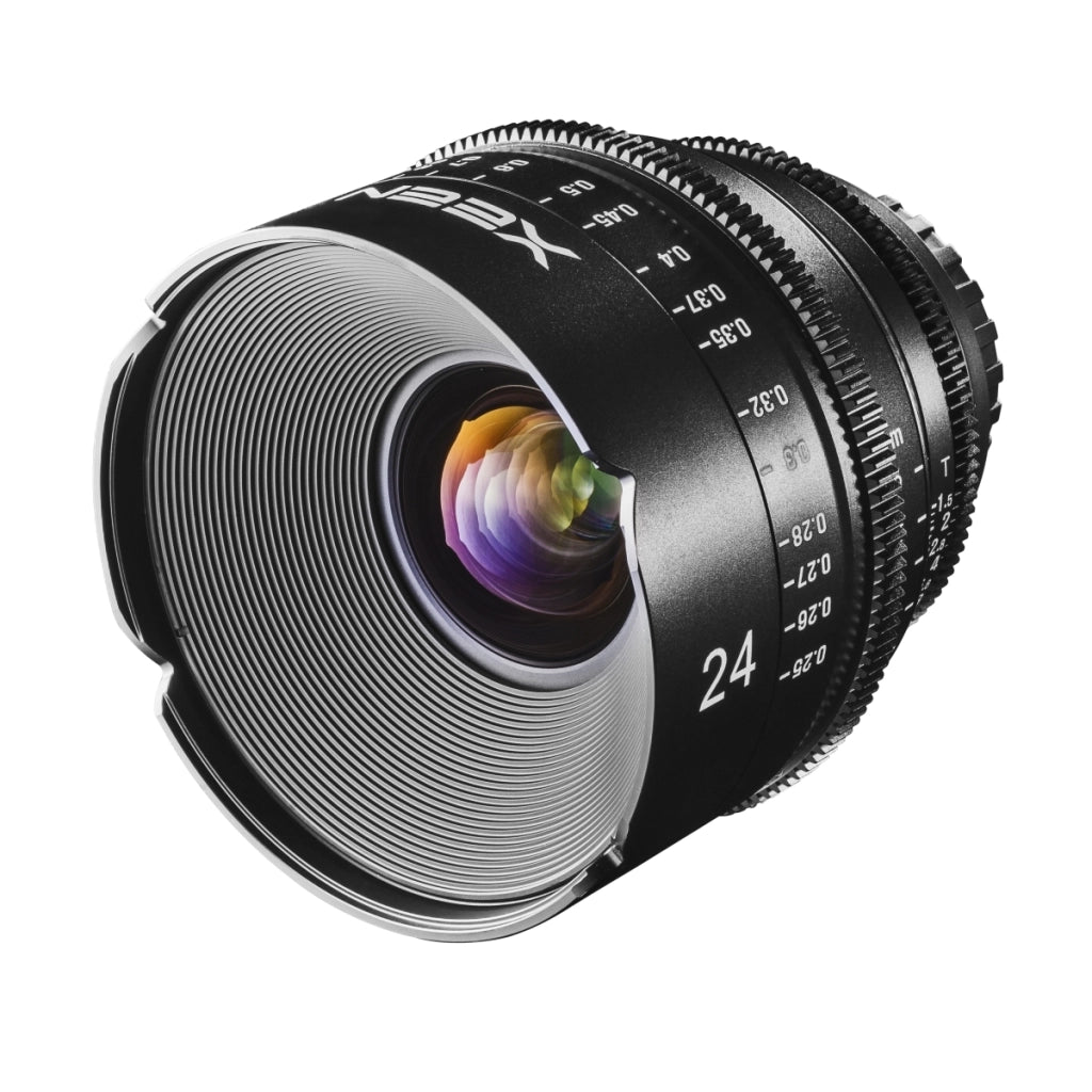 XEEN Cinema 24mm T1.5 PL obiettivo full frame Obiettivo Cine Video MF per alte risoluzioni con pignoni di messa a fuoco