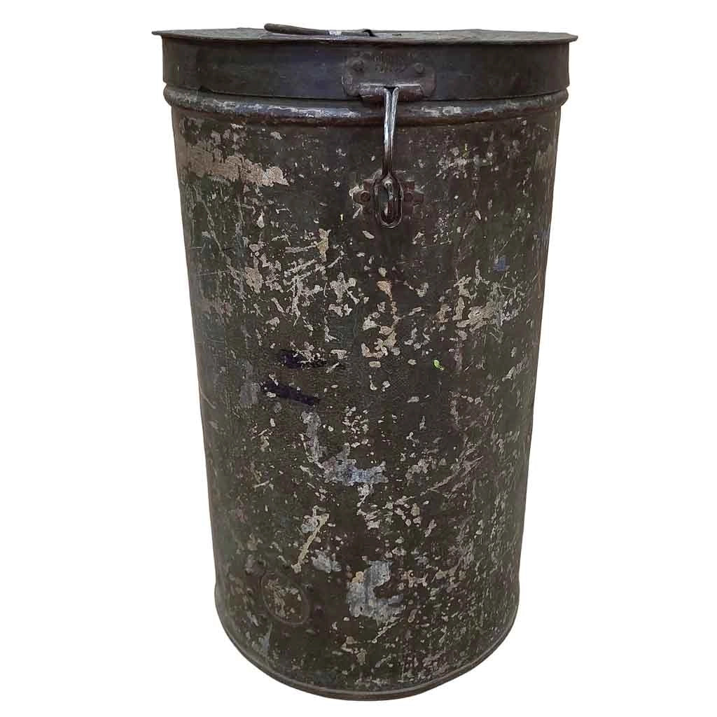Baule in metallo artigianale 29x29x41h cm