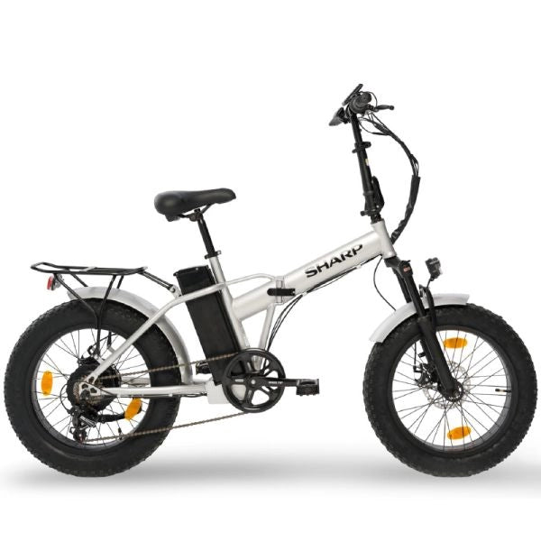 Sharp bk-fm03e-s bicicletta elettrica nero, argento alluminio 17 50,8 cm (20") 28 kg - SHABK-FM03-ES