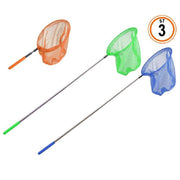 Trade Shop - Guadino Da Pesca Estensibile 38,5 - 86cm In Metallo Retino ø20mm 3 Colori 65353a -