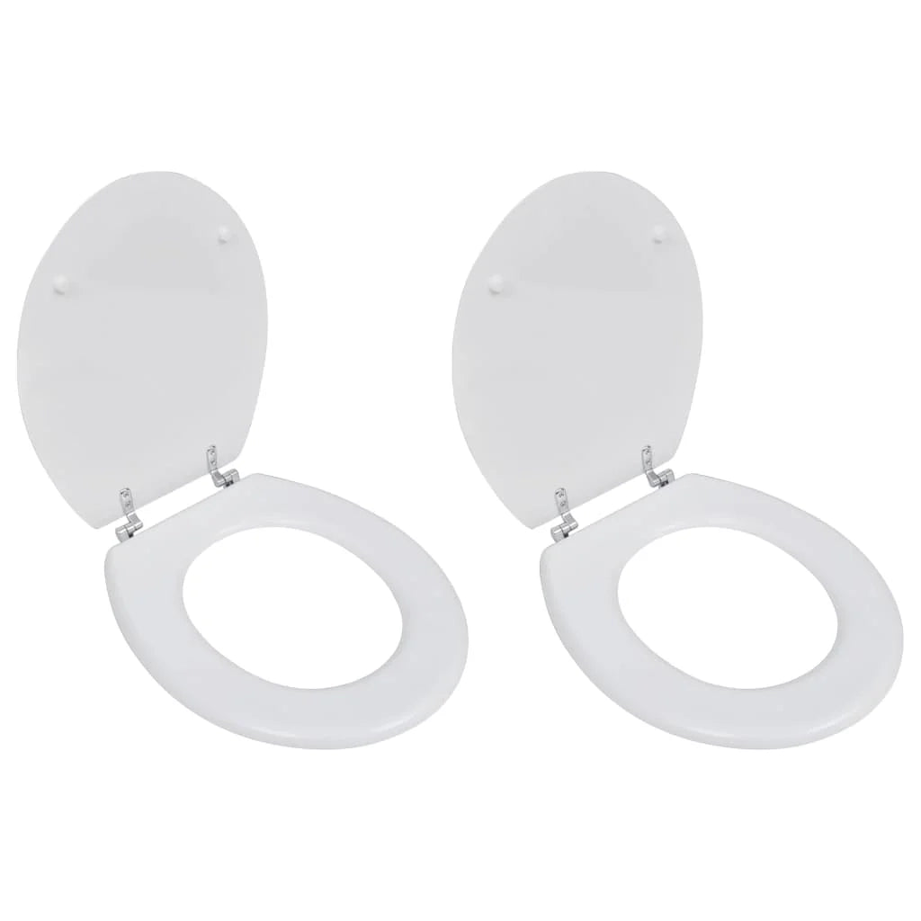Set di due sedili per WC con coperchi in MDF bianco 02_0002944
